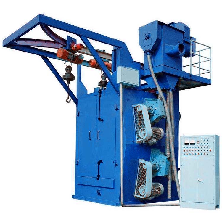 ODM Q37 Hook Type Shot Blasting Machine No Rims and Brake Pad Shot Blasting Machine